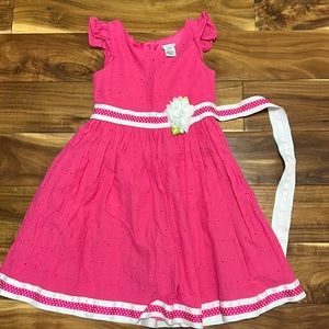 Pink Rose Girls Dress